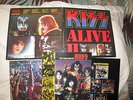 KISS ALIVE I & II RECORD ALBUM LP 4 RECORD SET GATEFOLD EVOLUTION OF KISS BOOK