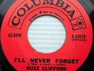 BUZZ CLIFFORD I'll never forget / the awakening DOOWOP R&R Columbia 45 m620