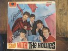 RARE SIGNED By 4 Members Stay With The Hollies Vinyl LP 1964 UK MONO Press VG/VG