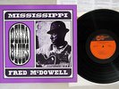 FRED McDOWELL MISSISIPPI DELTA BLUES ARHOOLIE PA-3052 Japanese Pressing MONO LP