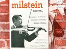 MILSTEIN /VIOLIN RECITAL /BRAHMS SCHUMANN PERGOLESI / CAPITOL FDS 8259/EXCELLENT