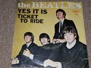 The Beatles Yes It Is Ticket To Ride Record 45 Picture Sleeve Only