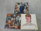 DAVID BOWIE-3 LP'S-VINYL-US-ALADDIN SANE-DYNAFLEX-DIAMOND DOGS-GF-TONIGHT