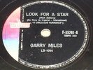 GARRY MILES 1961 Look For A Star/ Afraid Of Love 78 Liberty Rare RPM 10” BRAZIL
