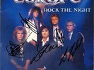 EUROPE Rock the Night FULLY SIGNED 12