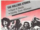 The Rolling Stones Paint It Black / Honky Tonk Woman PICTURE SLEEVE Decca