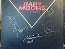 Signed Gary Moore Vinal album Victims of the Future