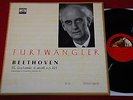Furtwangler Beethoven No.9 Live Bayreuth Electrola WALP 1286 & 1287 2LP Box NM