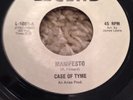 Rare Northern Soul Demo Case Of Tyme Manifesto Legend
