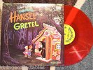 HANSEL AND GRETEL Disney Mexico Import Red vinyl RECORD LP VG++