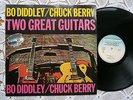 BO DIDDLEY/CHUCK BERRY TWO GREAT GUITARS FRANCE PRESSING EX/EX