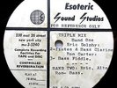 ERIC DOLPHY triple mix - 1960 ACETATE LP 5 song NYC w/ RON CARTER rare HEAR IT