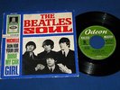 THE BEATLES SOUL MICHELLE,RUN FOR YOUR LIFE,GIRL Orig EP ODEON EP GERMANY 7