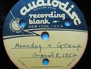 MOONDOG moondog & group - 1952 ACETATE 78rpm 12