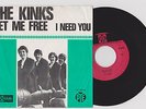 THE KINKS - SET ME FREE - ONE OF THE MOST RARE DUTCH KINKS 7