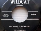 THE CHIFFONS 45 Never Never / No More Tomorrows NEAR MINT Northern Soul w5300