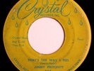 RARE JIMMY PRITCHETT THAT'S THE WAY I FEEL CRYSTAL 107 1958 ROCKABILLY 45 RPM