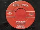 DEWIGHT SPIDER TURNER 45RECORD, HAPPY STORY/ YOU'RE ALONE CHA-TOK RECORDS #1001