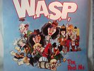 W.A.S.P.  THE REAL ME c/w LAKE OF FOOLS/WAR CRY-PROMO COPY + poster/fold-out 12