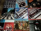 T H E     B E A T L E S    9 X    ORIGINAL LANGSPIELPLATTEN AUS  60ERN