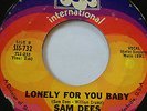 RARE NORTHERN SOUL 45/ SAM DEES 