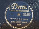 Scarce Sister Rosetta Tharpe - There's Peace in Korea & Crying in the Chapel