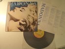 ' GREEK LETTERING lp  MADONNA  ''TRUE BLUE''  Rare Vinyl 1986  LOOK   pop 80s