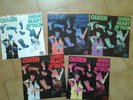 QUEEN LPs SHEER HEART ATTACK JAPAN RED VINYLS INSERT SINGLE SLEEVE COMPLETE SET.