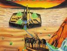 MANILLA ROAD-CRYSTAL LOGIC (SOLID YELLOW VINYL,HEAVY GATEFOLD-VINYL LP HIGH NEW