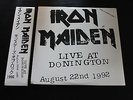 Iron Maiden - LIVE AT DONINGTON LP RAITÄT RAR