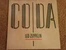 LED ZEPPELIN coda A0051 A2/B uk swan song 1982 with inner LP PS MINT/NEAR MINT
