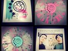 NEW BLINK 182 Self Titled 2xLP SEALED CLEAR SPLATTER VINYL fall out boy nofx s/t
