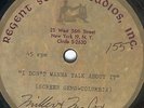 Northern Soul - Unknown Artist - I Don't Wanna Talk About It - US Acetate