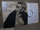 Rare EZRA POUND READING HIS POETRY Volume 1 Caedmon TC 1122 vinyl NM