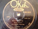 SYLVESTER WEAVER OKEH 8480 Guitar Rag Damfino Stump Pre-War Blues Guitar 78 1927