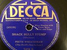 Decca 7479 Pettie Whetstraw SHACK BULLY STOMP w Lonnie -hot skiffle EE- 78 rpm