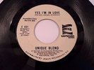 Unique Blend Yes I'm In Love White Label Promo Eastbound 1972 Rare Northern Soul