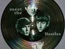 THE BEATLES, MEET THE BEATLES, 180G PICTURE DISC, EUROPEAN IMPORT VINYL LP