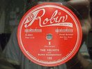 THE VELVETS - RED ROBIN #122 78rpm - I / AT LAST - VG++