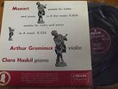 ABL 3144 Mozart Violin Sonatas 32 & 34 / Grumiaux / Haskil P/S Minigroove