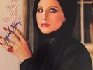 BARBRA STREISAND SIGNED AUTOGRAPHED LP- THE WAY WE WERE NM-- RARE