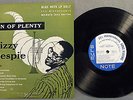 1953 - DIZZY GILLESPIE - HORN of PLENTY - 10” JAZZ LP - BLUE NOTE - DEEP GROOVE