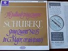 COLUMBIA SAX 2535 T/S SCHUBERT STRING QUARTET 15 LP JUILLIARD NM GT BRITAIN