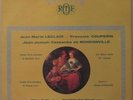 DEVY ERLIH & HENRIETTE PUIG ROGET / LECLAIR - COUPERIN sonatas RARE ORTF LP EX+