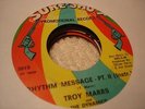 NORTHERN SOUL FUNK TROY MARRS Rhythm Message SURE-SHOT 5019 Promo