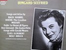 EX 29 1056 3 The Art Of Irmgard Seefried HMV 2xLP Gatefold SAMPLE LP NEAR MINT