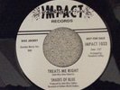 The Shades Of Blue Treats Me Right / New Spark Of Life (black vinyl demo)