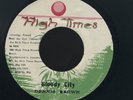 1022 DENNIS BROWN-BLOODY CITY-HIGH TIME-REGGAE 45 7