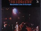 CANNED HEAT: '70 Concert LP (Japan, insert, black vinyl, gatefold cover, slight