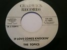 RARE Northern Soul Funk 45 record The Topics Chadwick PROMO #102 VG- L K